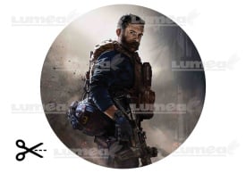 Imagine comestibila tort din Zahar, Call of Duty, Captain Price - Lumea - Img 3