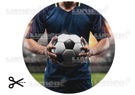 Imagine comestibila tort din Zahar Fotbalist - Lumea - Img 3