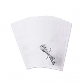 Saculet transparent cu fir Argintiu pentru Acadele, Lollipops, 25 buc. - Wilton - Img 2