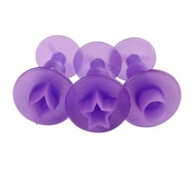Set decupatoare Romb, Cerc, Steluta, 3 buc. - Wilton - Img 2