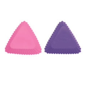 Set forme din silicon "Triunghi" pentru Briose, 12 buc. - Wilton - Img 2