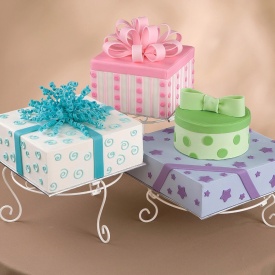 Set Suport tort Alb pentru Torturi, Briose, Ø21, Ø26, Ø31 cm, 3 buc. - Wilton - Img 5