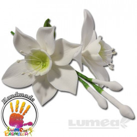 Stamine culoare albastru deschis sclipitor 3mm, 240 buc. - Lumea - Img 3