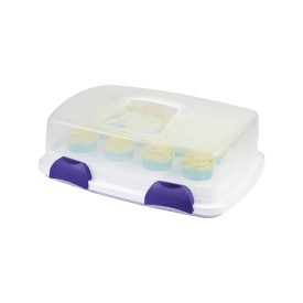 Suport briose cu capac transparent, 24 cavitate - Wilton - Img 3
