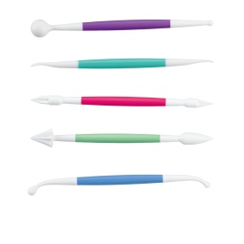 Ustensile de modelare cu Spatula si Cutie - SilikoMart - Img 3