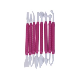 Ustensile de modelare set de baza,8 buc. - SilikoMart - Img 2