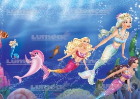 Vafa tort Barbie in Ocean - Lumea - Img 1