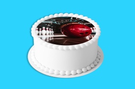Vafa tort Bila de Bowling rosu - Lumea - Img 4