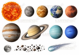 Vafa tort forme Planetele Sistemului Solar - Lumea