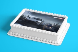 Vafa tort Forza Horizon masini in ploaie - Lumea - Img 2