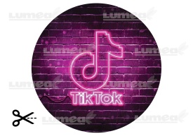 Vafa tort logo "TikTok" - Lumea - Img 3