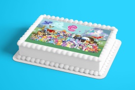 Vafa tort My Little Pony echipa completa - Lumea - Img 2