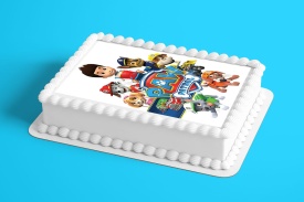Vafa tort Paw Patrol echipa impreuna model 4 - Lumea - Img 2