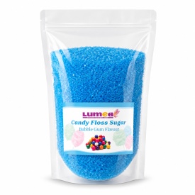Zahar cu aroma Bubble Gum pentru vata de zahar, 1kg - Lumea