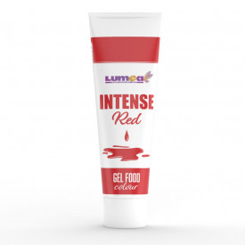 Гел за оцветяване на храни Intense Red, туба, 30 г - Lumea