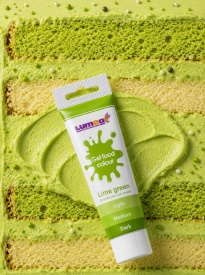 Гел хранителен оцветител Lime Green, тубичка, 30 г - Lumea - Img 2
