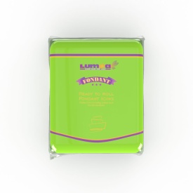 Зелен фондан с неонов ефект, 250 г - The World