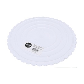 Кръгла подпора Taler с назъбени ръбове, 25,5 cm - Wilton