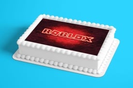 Постижима снимка на Roblox Neon Red Sugar Cake - Светът - Img 2