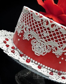 Силиконов калъп за дантела Serenata - Crystal Lace - Img 2
