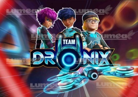 Ядивно изображение на Dronix захарна торта модел 1 - The World