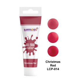 Colorant alimentar gel Rosu craciun, tub, 30g - Lumea - Img 3