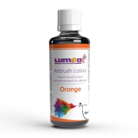 Colorant alimentar lichid pe baza de apa, Portocaliu, 90ml - recomandat pentru Aerograf - Lumea