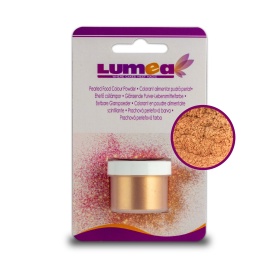 Colorant alimentar pudra de suprafata Bronz Radiant, 3g - Lumea