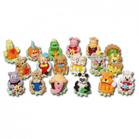 Figurine asortate, 64 buc. - Lumea - Img 1
