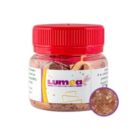 Foite bronz pentru tort Sequin, 10g - Lumea - Img 1