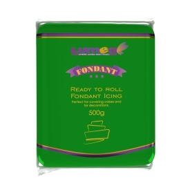 Fondant Verde Inchis, 500g - Lumea