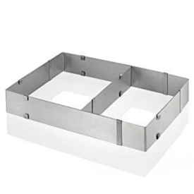 Forma de copt dreptunghiular reglabil