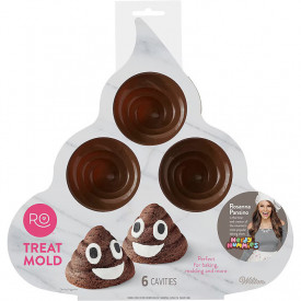 Forma silicon caca "Poop" - Wilton - Img 1