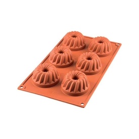 Forma silicon Mini Kuglof, 7 cm, 6 cav. - SilikoMart