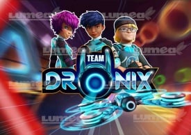 Imagine comestibila tort din Zahar Dronix model 1 - Lumea