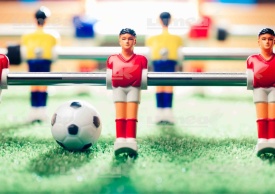 Imagine comestibila tort din Zahar, Foosball model 2 - Lumea - Img 1