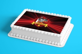 Imagine comestibila tort din Zahar, Paw Patrol Marshall - Lumea - Img 2