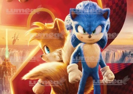 Imagine comestibila tort din Zahar, Sonic model 3 - Lumea - Img 1