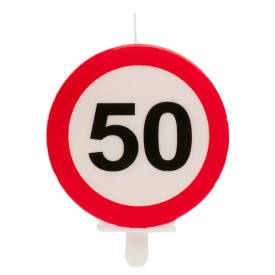 Lumanare aniversara "50" - deKora - Img 2