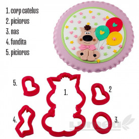 Set decupatoare Catelus - Lumea