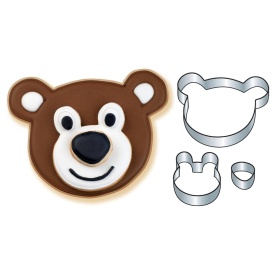 Set decupatoare Ursuletul "Teddy", 3 buc. - Wilton - Img 1