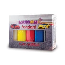 Set fondant Cars mix, 100g x 5 buc. - Lumea - Img 2
