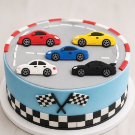 Set fondant Cars mix, 100g x 5 buc. - Lumea - Img 3