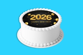 Vafa Честита новогодишна торта "2025" модел 3 - Светът - Img 4