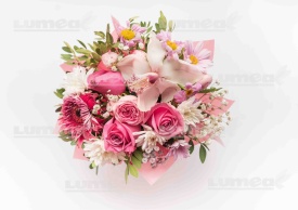 Vafa tort Buchet de flori model 2 - Lumea - Img 1