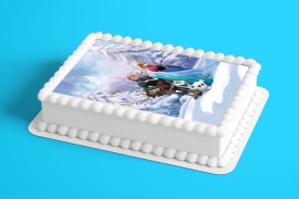 Vafa tort Frozen model 5 - Lumea - Img 2