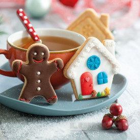 Комплект резачки за джинджифилови меденки и къщичка, 2 броя - Decora - Img 3