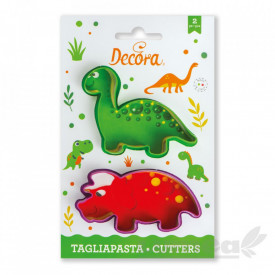 Комплект резачки за динозаври, 2 броя - Decora