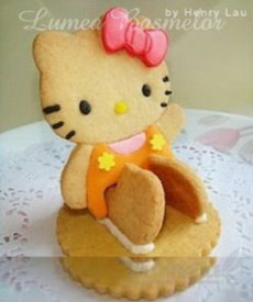 Комплект резачки Hello Kitty, 3 части - The World - Img 2