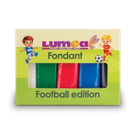 Комплект фондан „Football mix“, 100 г x 5 бр. – Lumea - Img 3